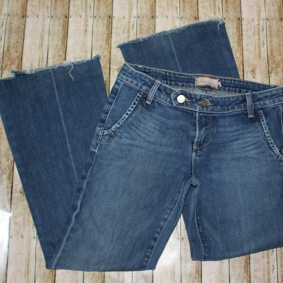 PAIGE DENIM Santa Monica Flare Size 28 x 28 - Picture 2 of 4